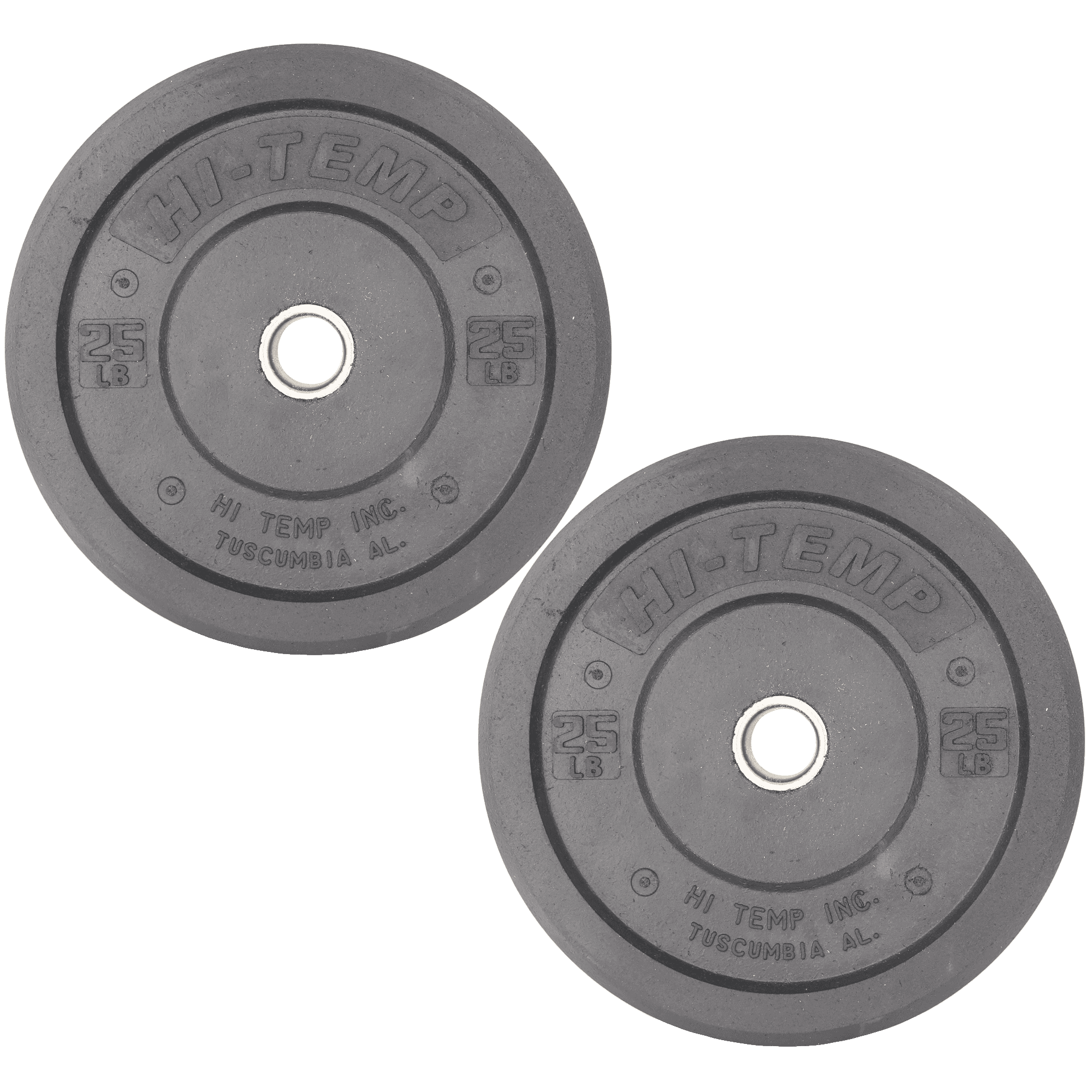 Hi-Temp Bumper Plate - 25 Lb - Pair
