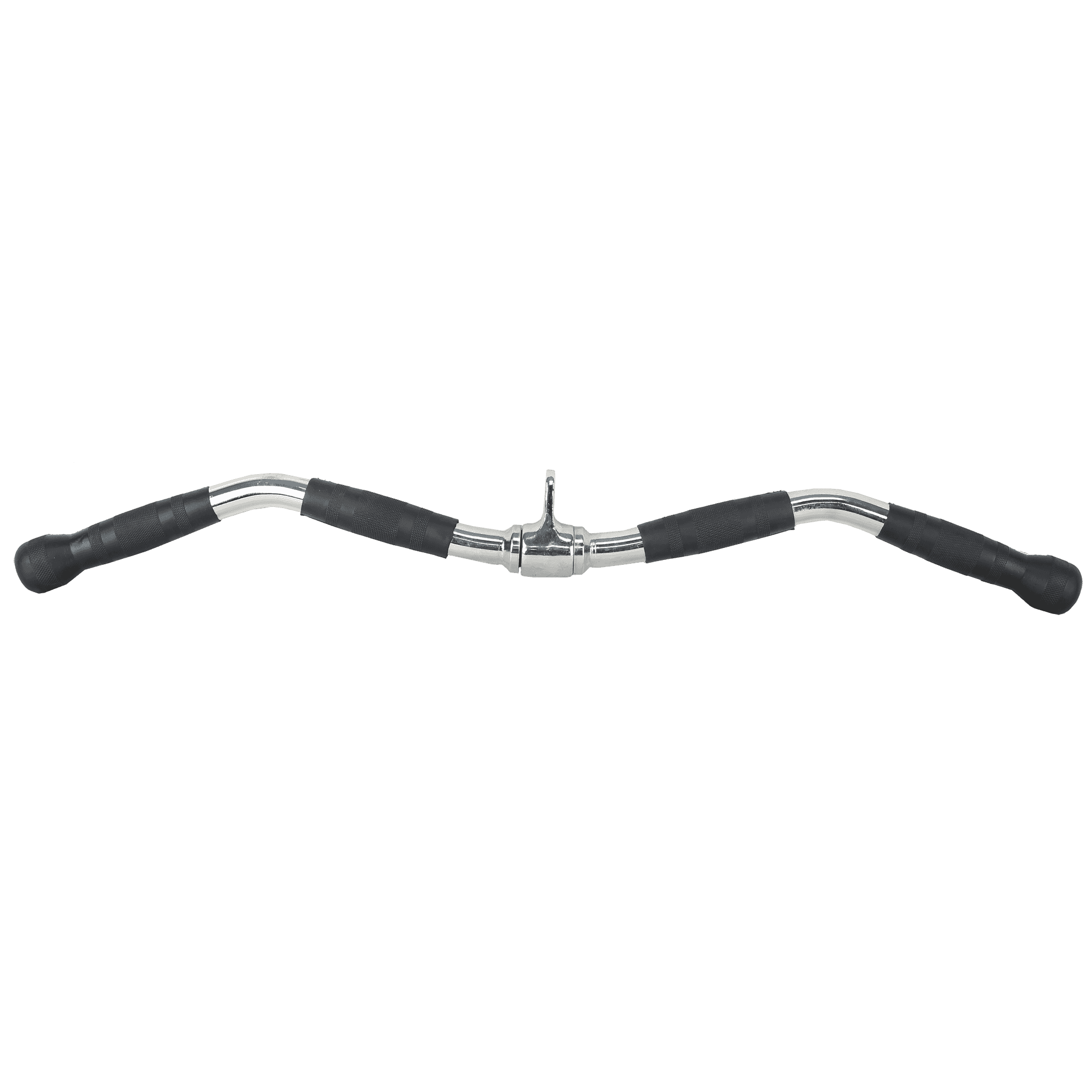 28" Revolving Curl Bar with Ergo Grips, Chrome