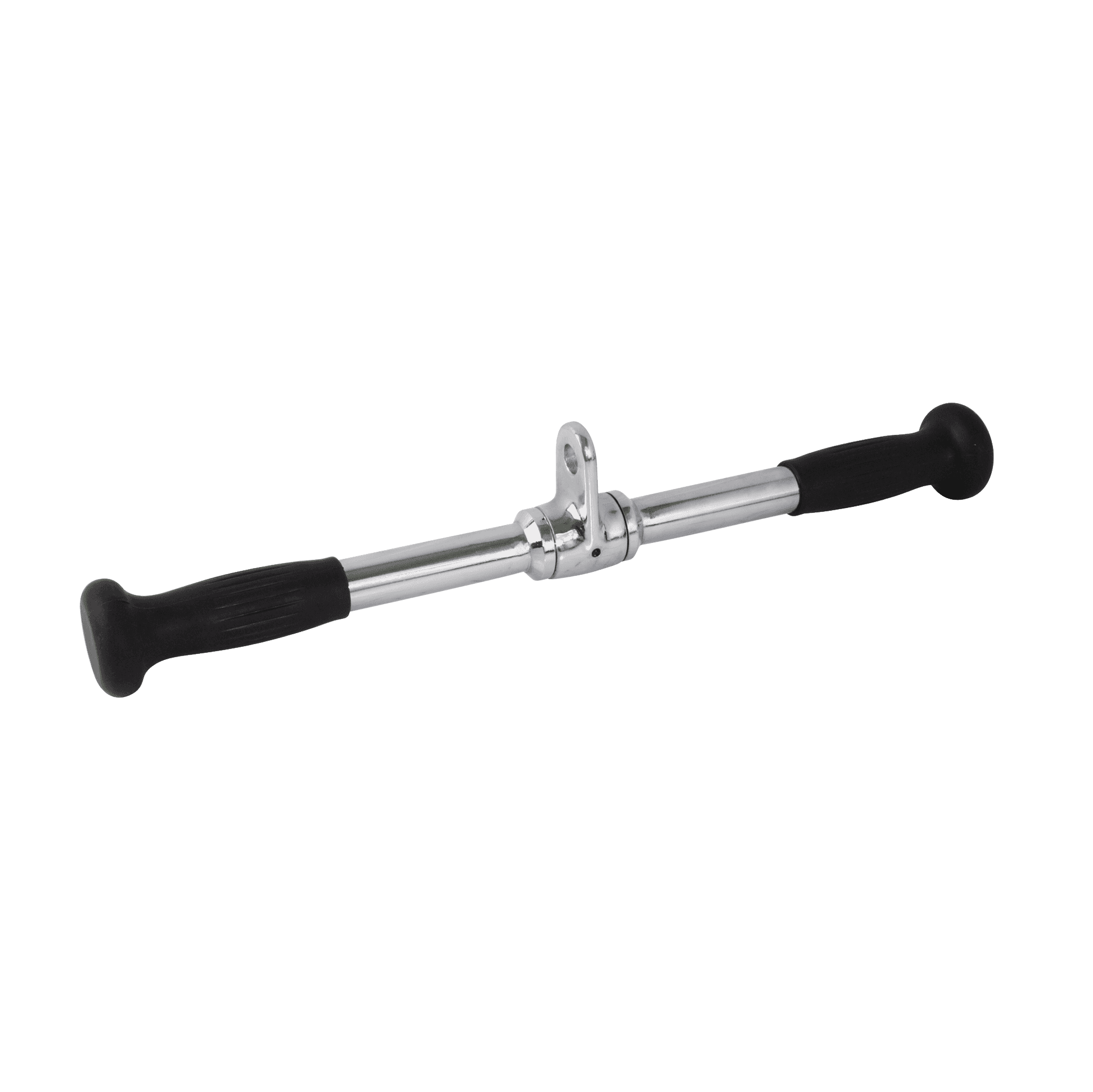 20" Straight Attachment Bar With Ergo Grips, Chrome