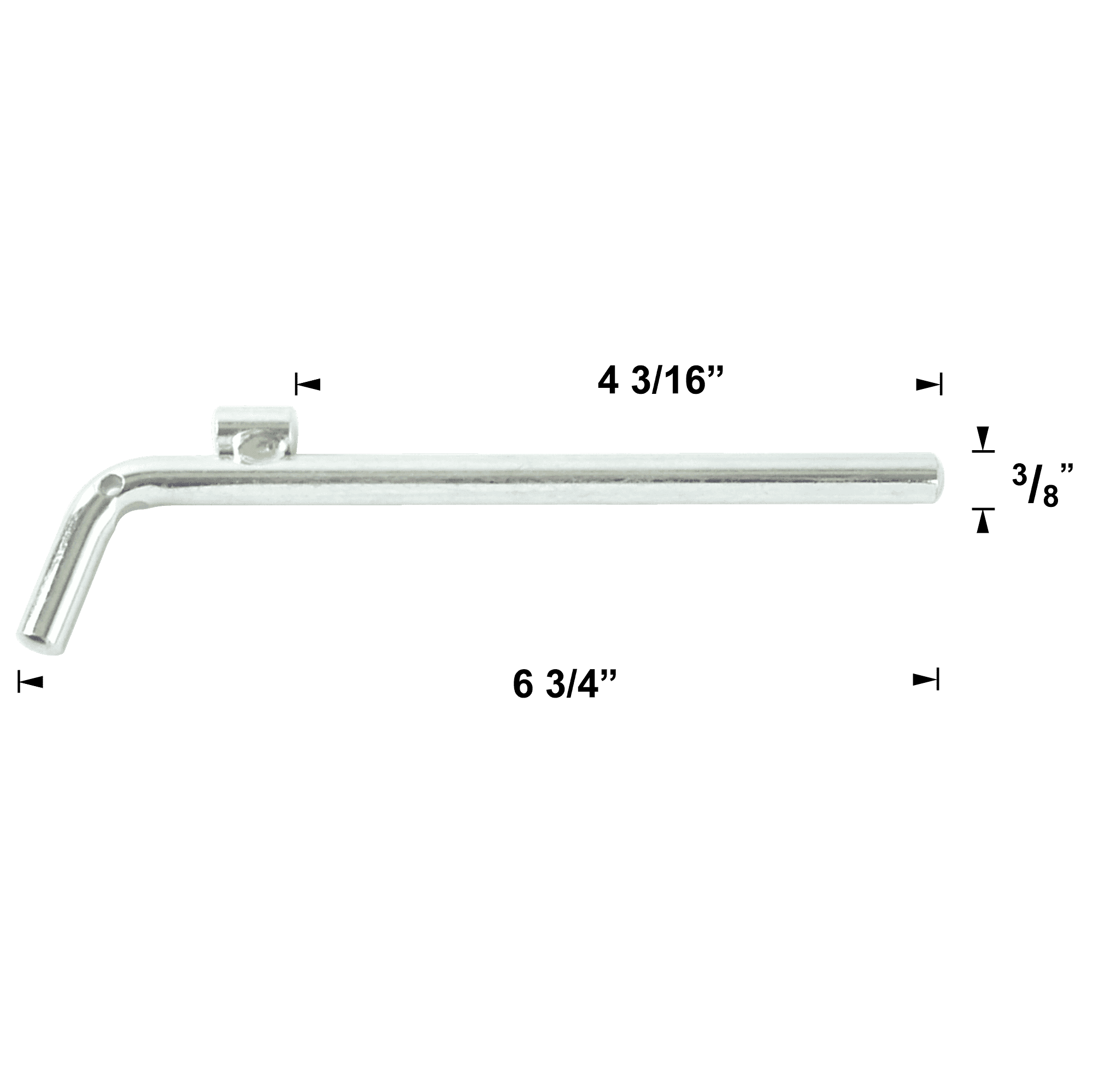Selector Pin, 3/8" Diameter, 6 3/4" Overall Length