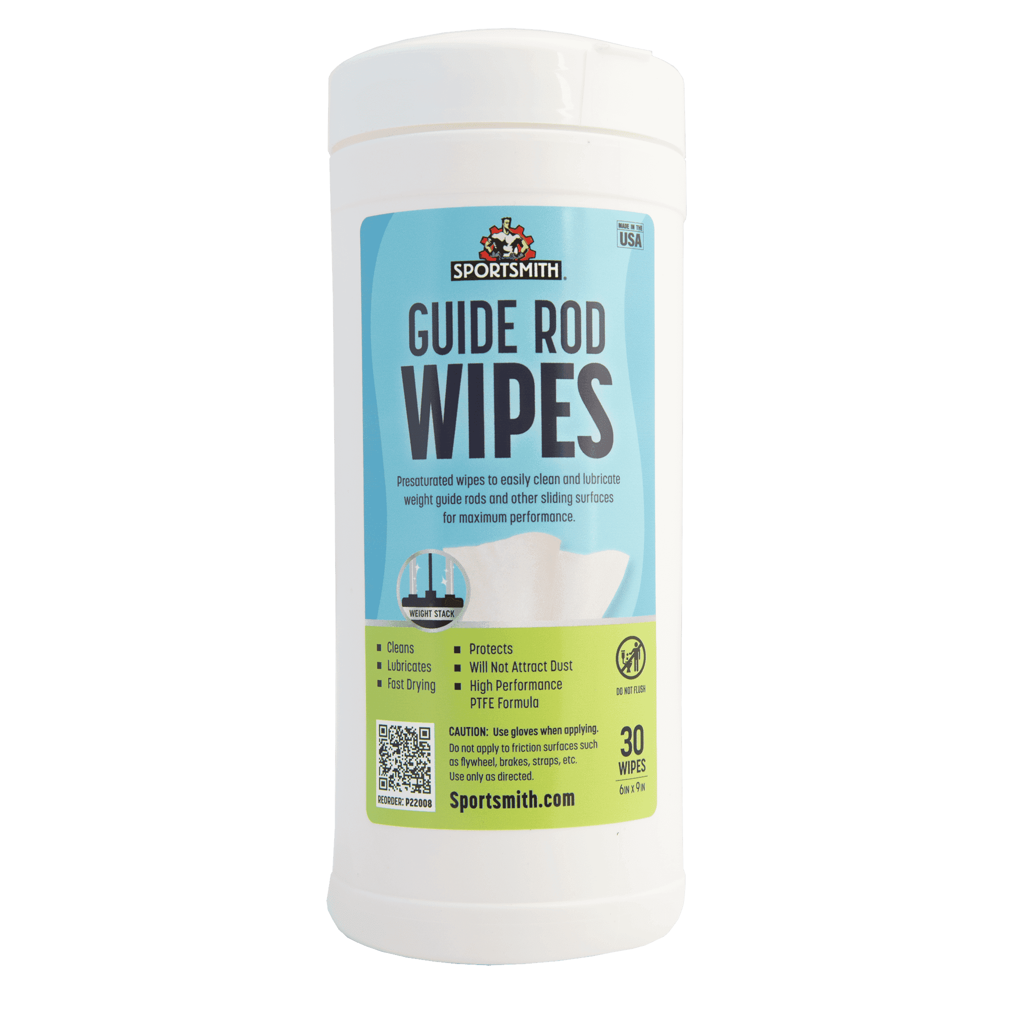 Guide Rod Cleaner Wipes by Sportsmith