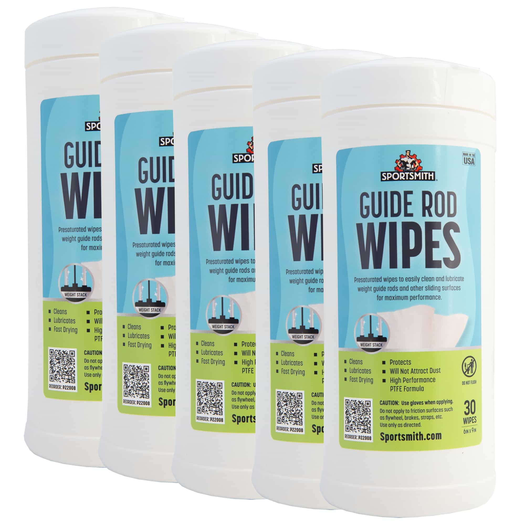 Guide Rod Cleaner Wipes By Sportsmith, Case Of 5