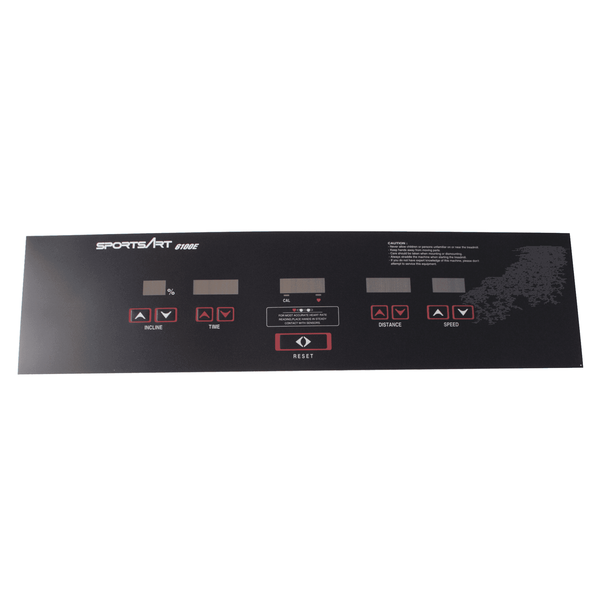 Sportsart Overlay and Keypad 610E-101