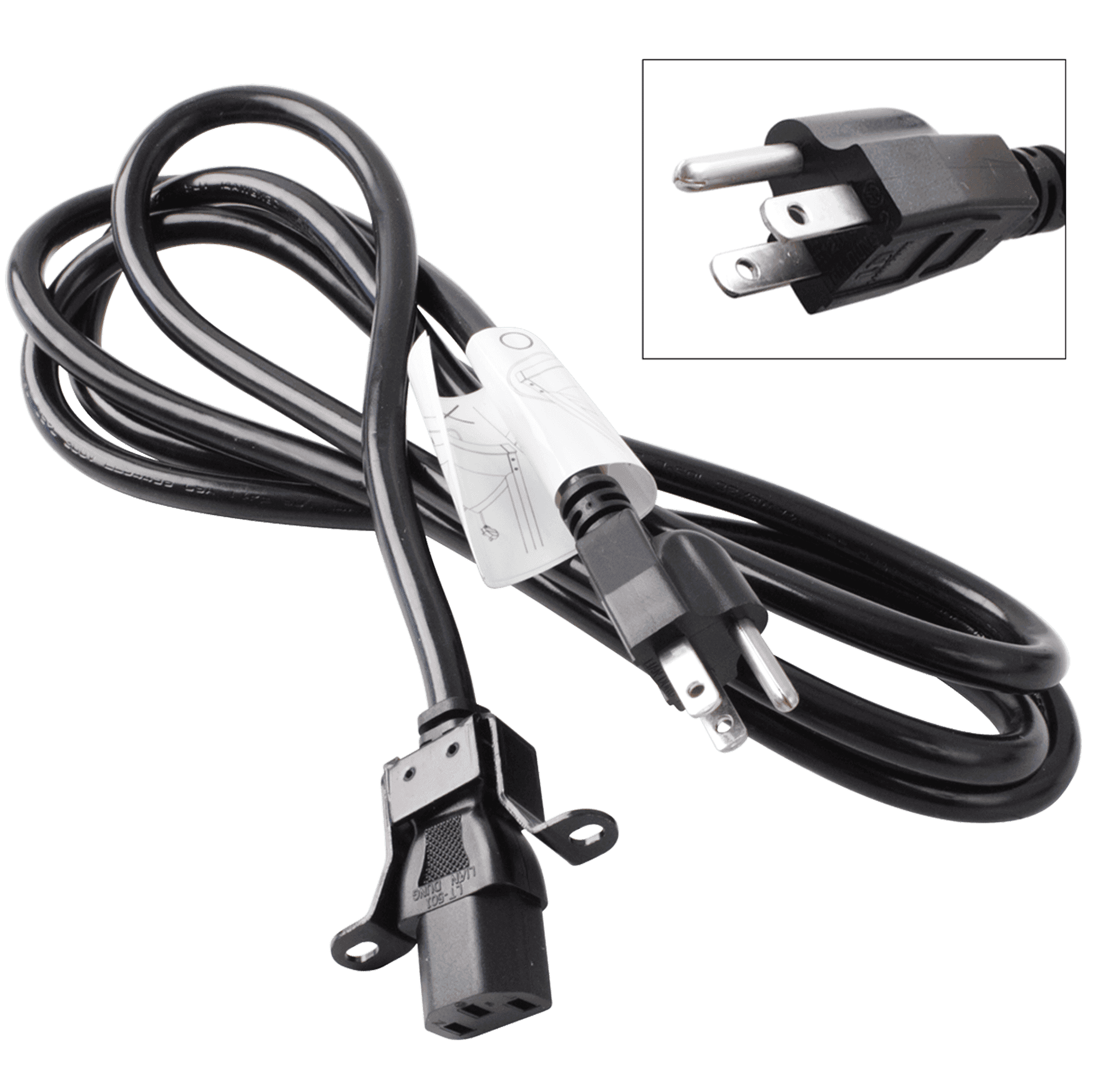 Power Cord, 8 Foot, Sportsart