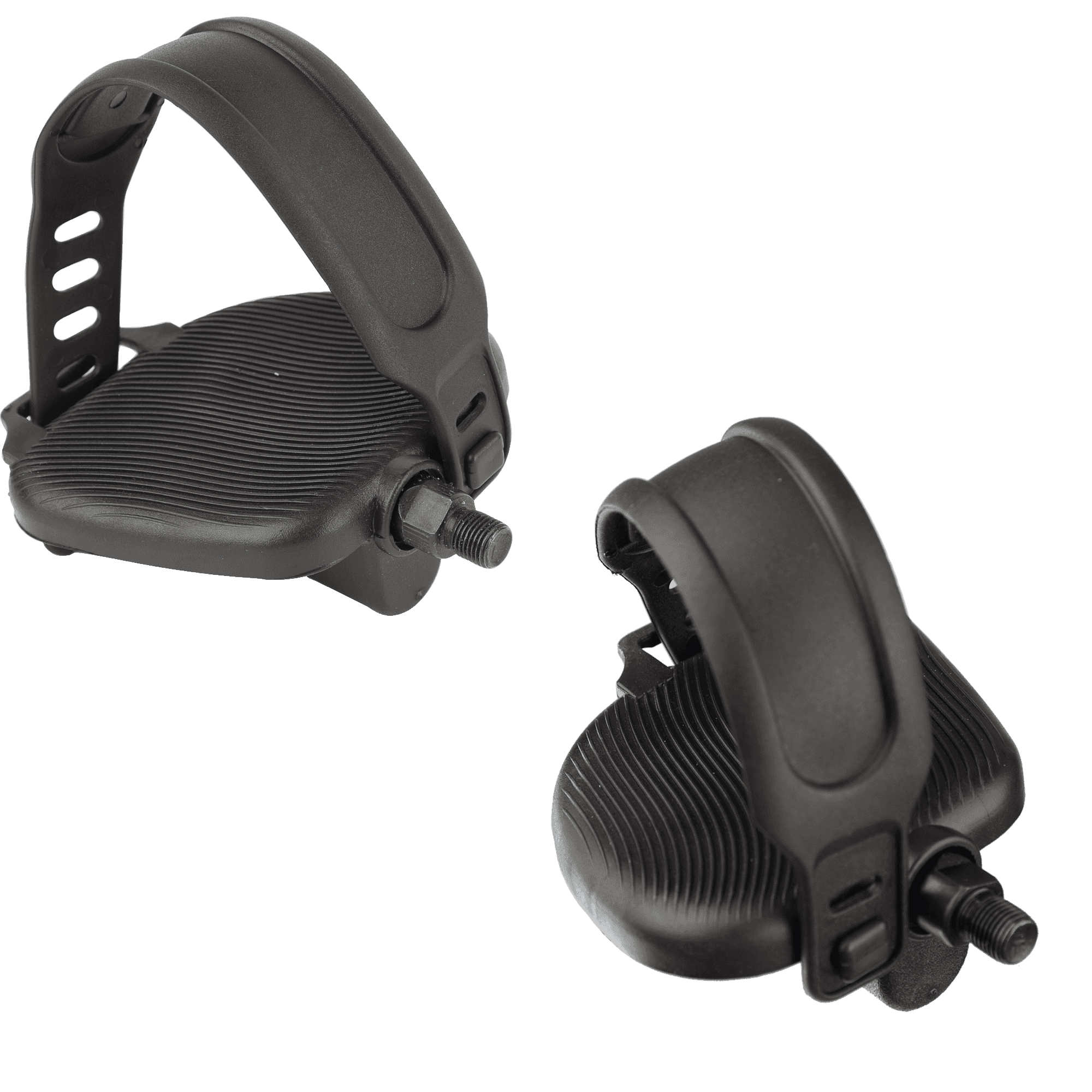 Bike Pedals, Set With Straps, 9/16" Freemotion Fitness