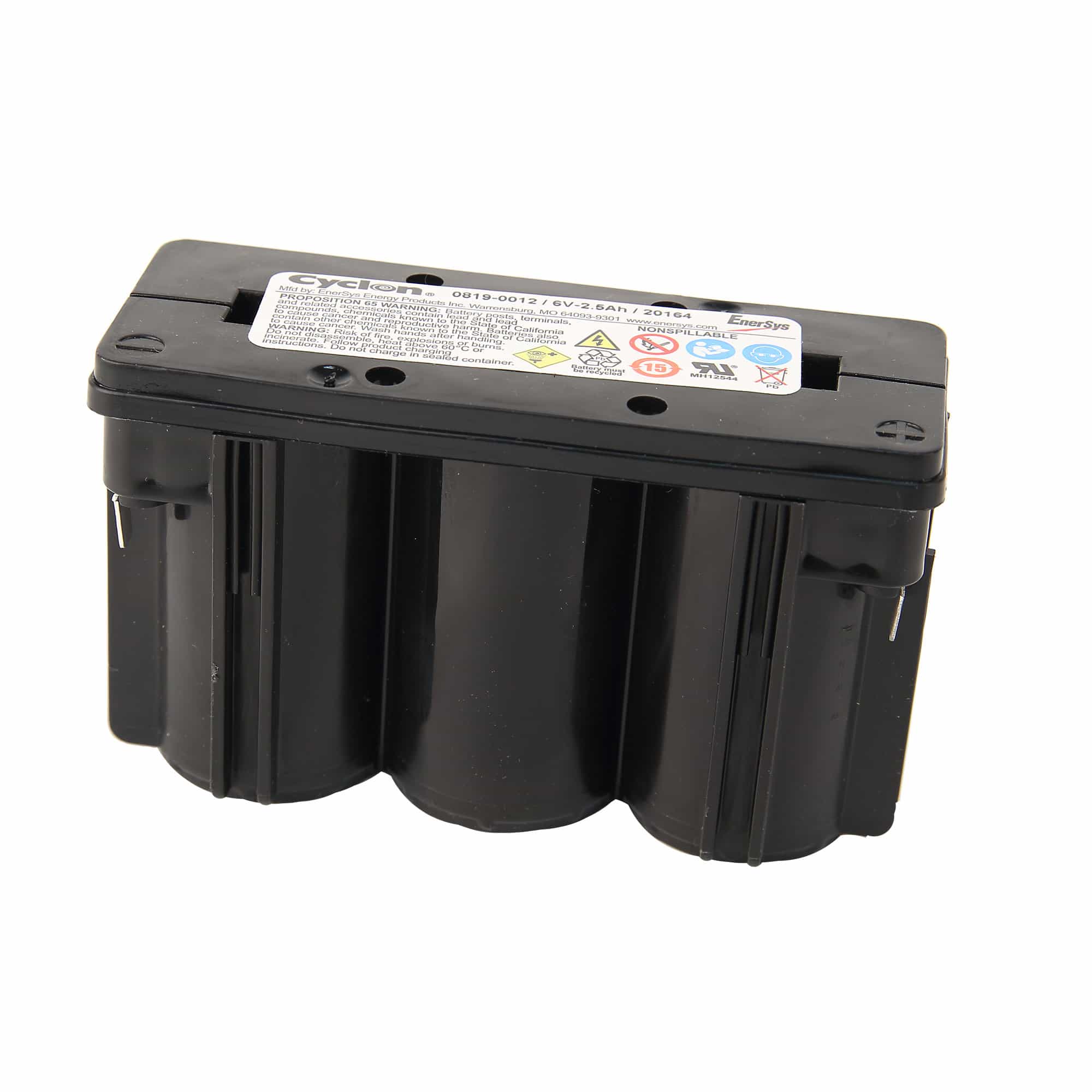 Battery Without Pin For Octane, 6 Volt