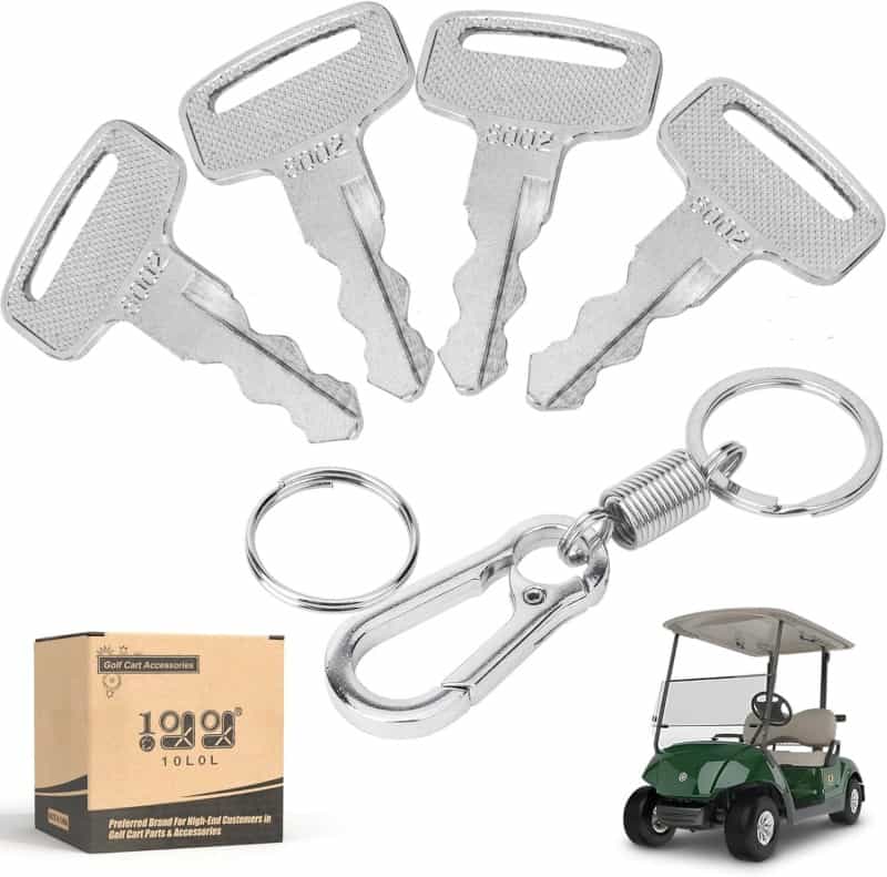 Yamaha Gas Golf Cart Replacement Ignition Key Set