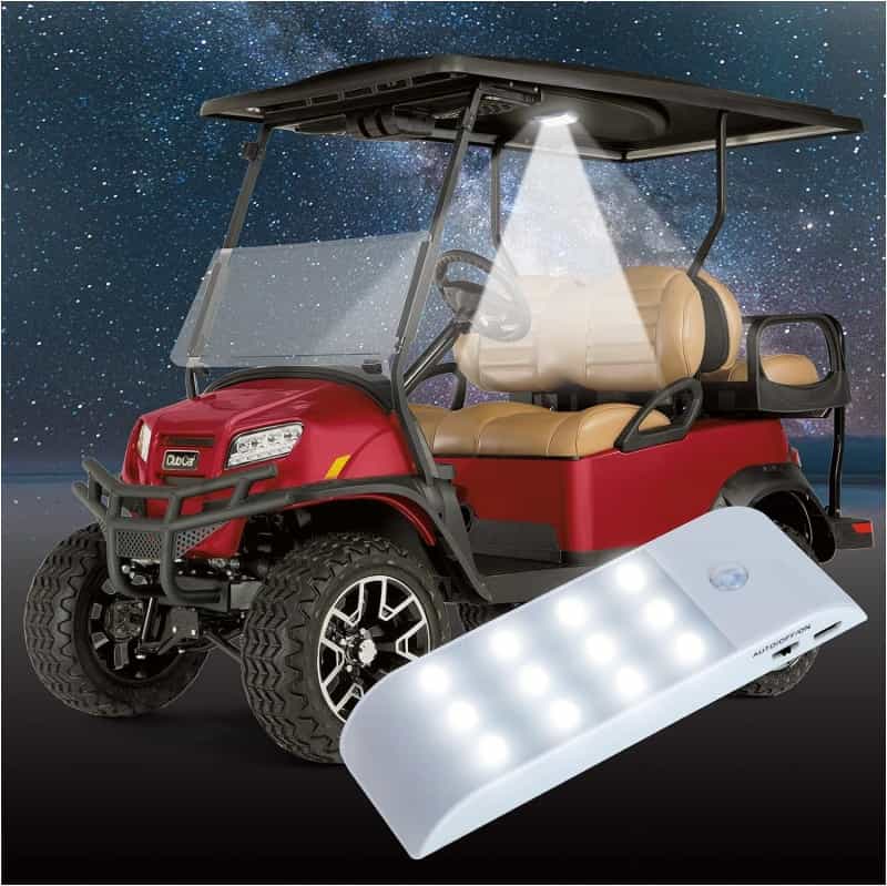 10L0L Golf Cart USB Rechargeable LED Light Strip Kit