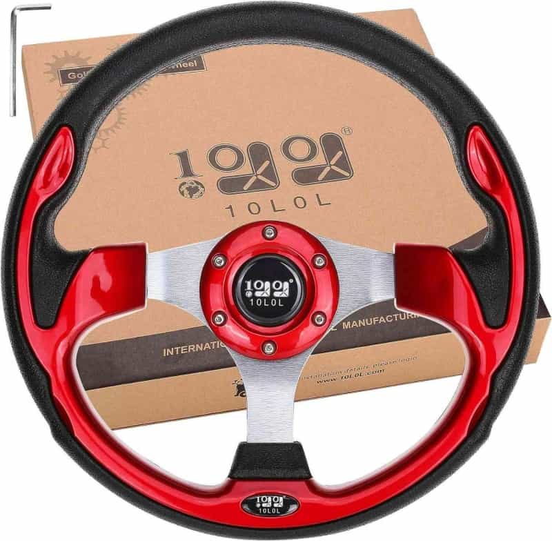 Universal 12.5 Inch Golf Cart Steering Wheel