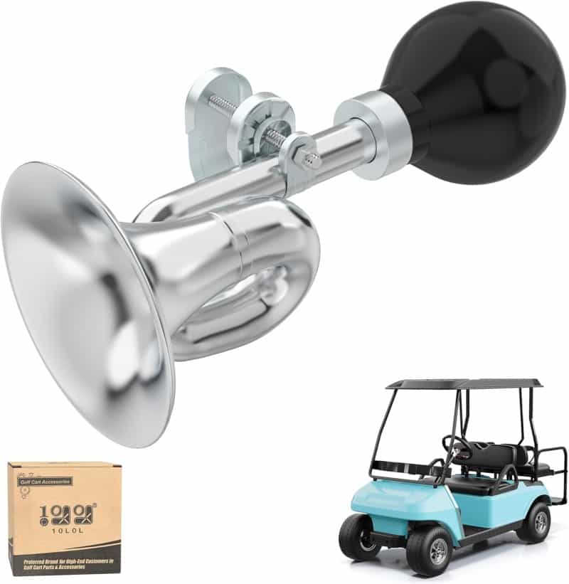 Retro Chrome Golf Cart Horn
