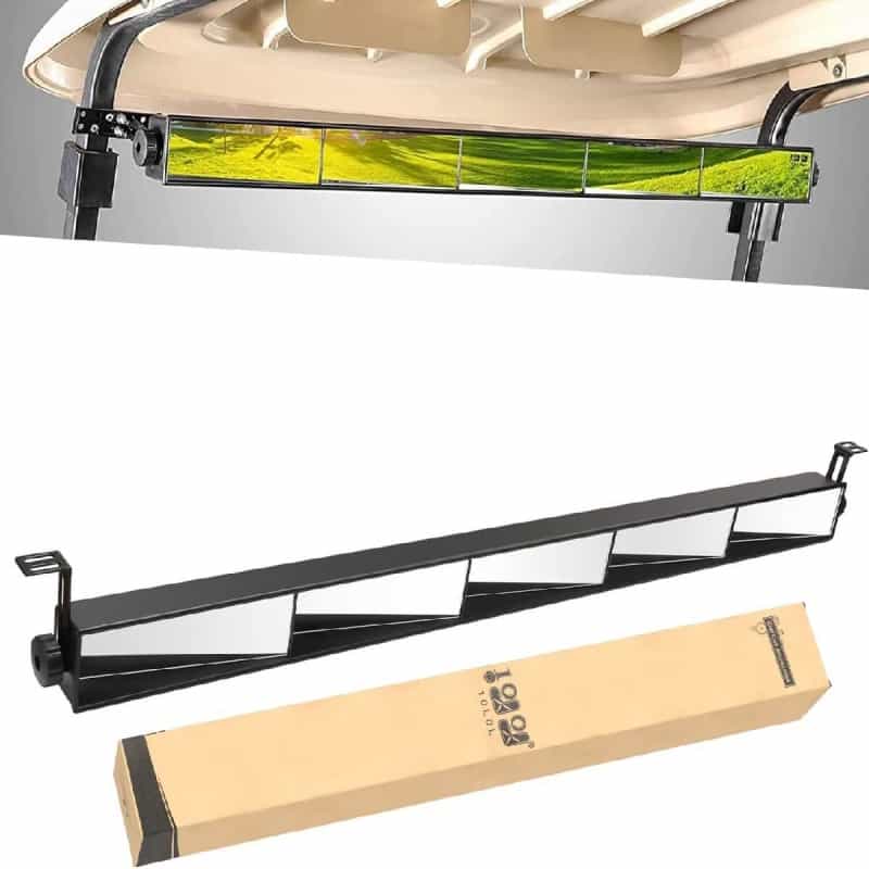 10L0L Universal Golf Cart 4/5 Panel Rear View Mirror