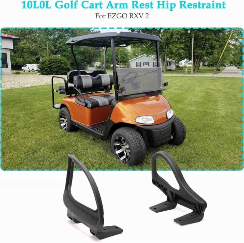 EZGO RXV Golf Cart Arm Rest Hip Restraint
