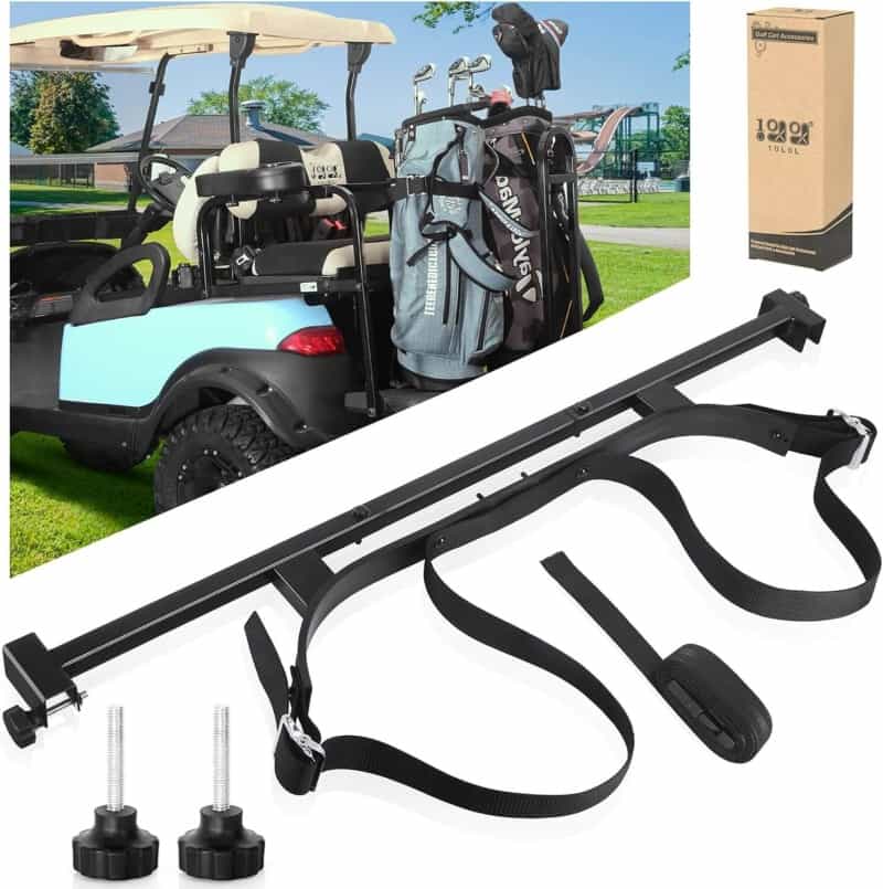 Golf Cart Rear Seat Bag Holder Bracket Attachment