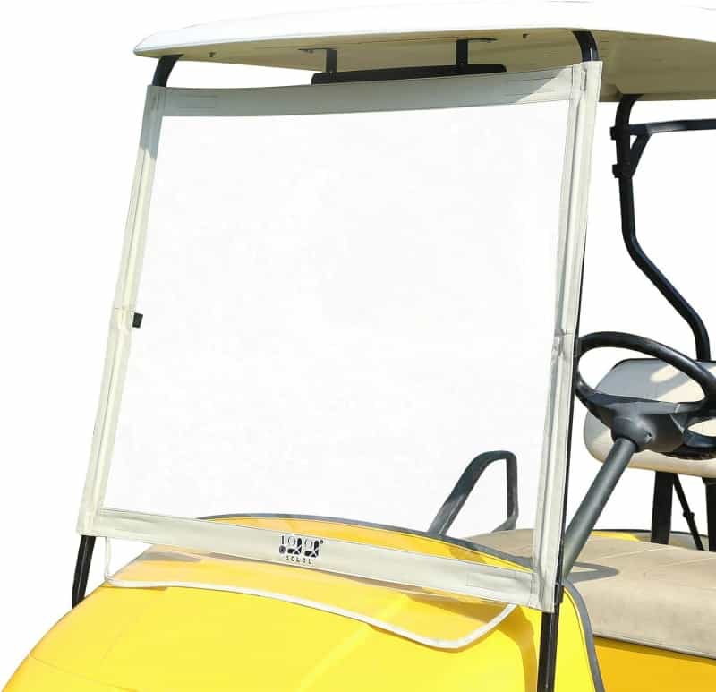 EZGO TXT Foldable PVC Golf Cart Windshield