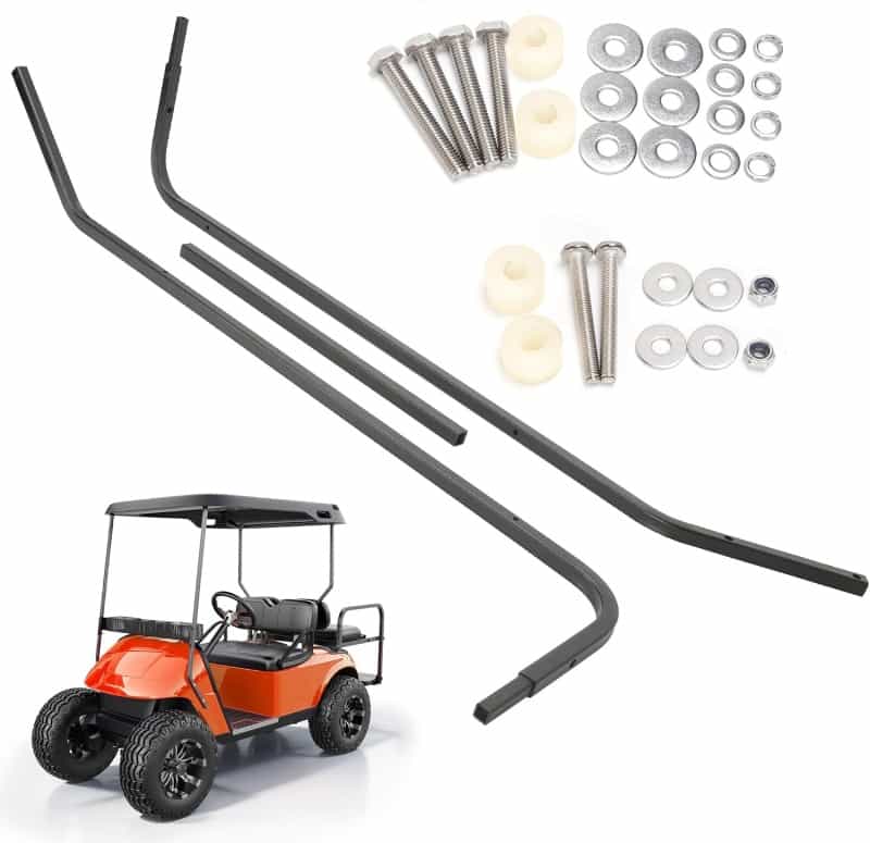 10L0l Front Roof Support Brackets for EZGO TXT & Medalist