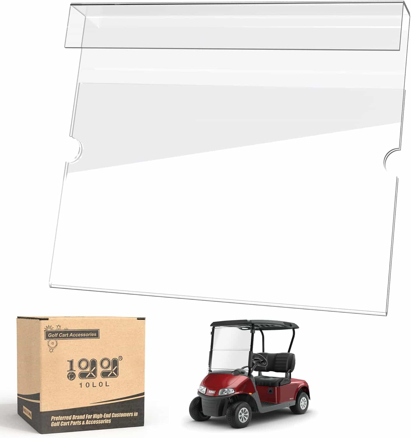 10L0l Golf Cart Message Holder Kit For Ezgo Rxv (2008-Up) - Oem# 609308 Replacement