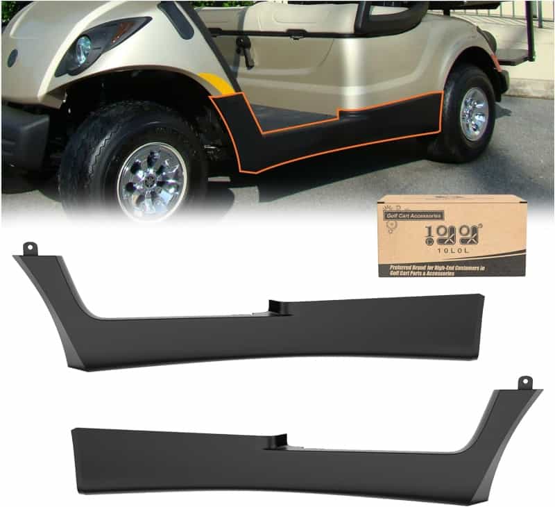 Golf Cart Rocker Panel Set for Yamaha G29 Drive (2007-2016)