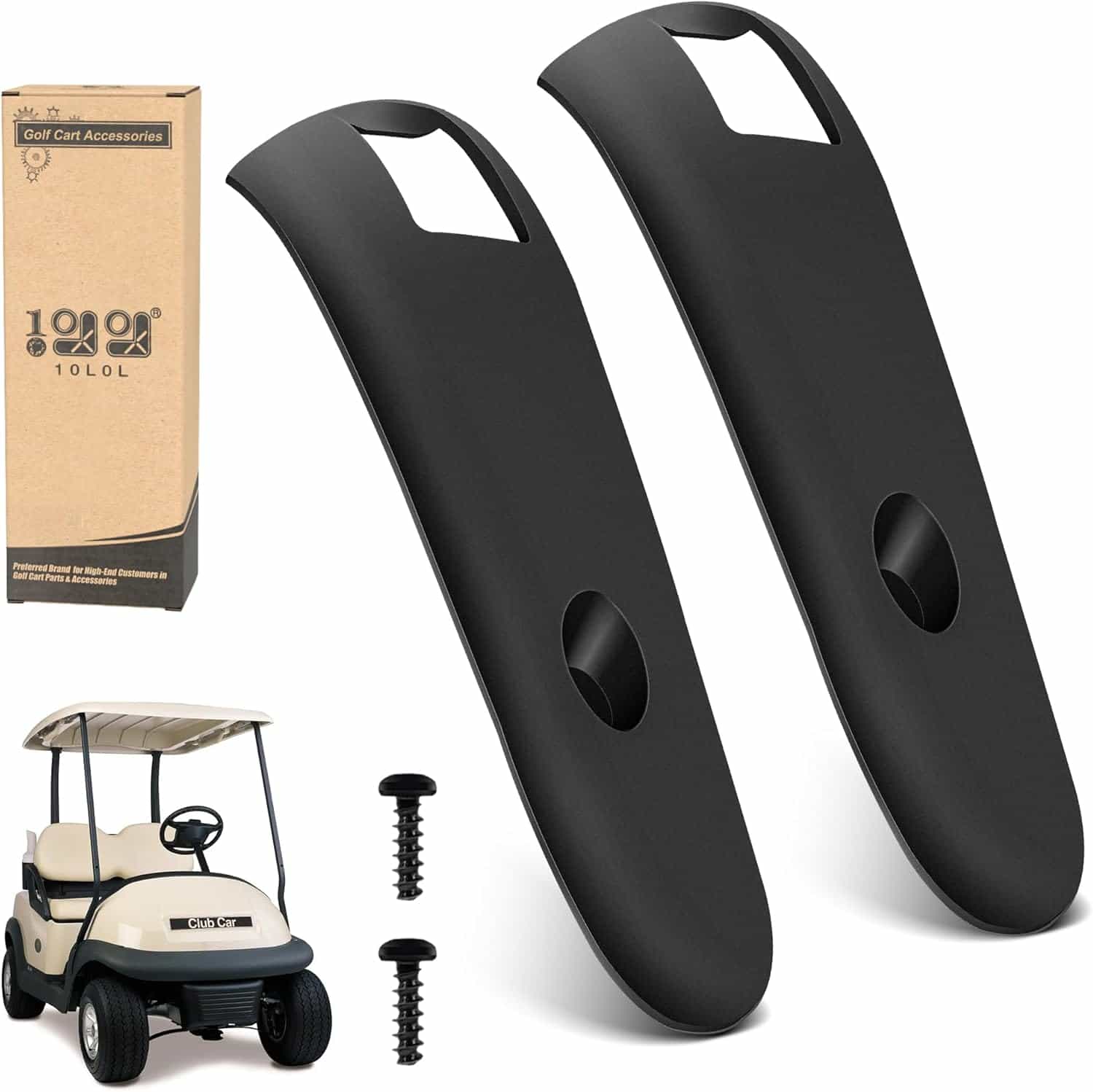 10L0l Front Canopy Support Cover Set For Club Car Precedent (2004+) & Tempo (2018+)
