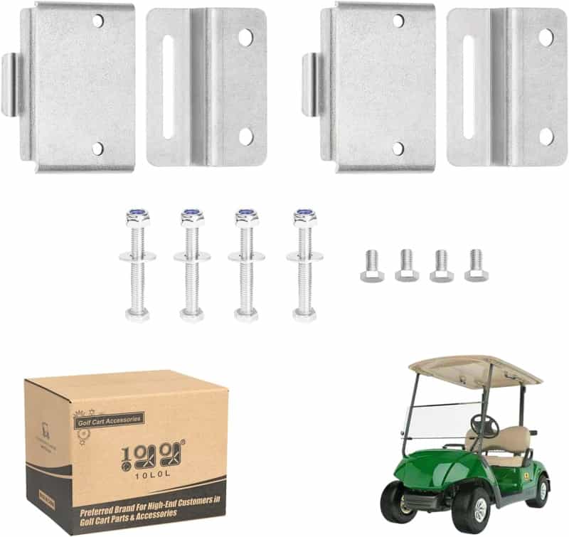 Yamaha Golf Cart Seat Hinge Set OEM Replacement