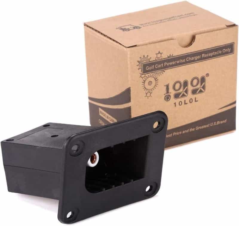 36 Volt EZGO PowerWise Charger Handle Plug & Receptacle Kit