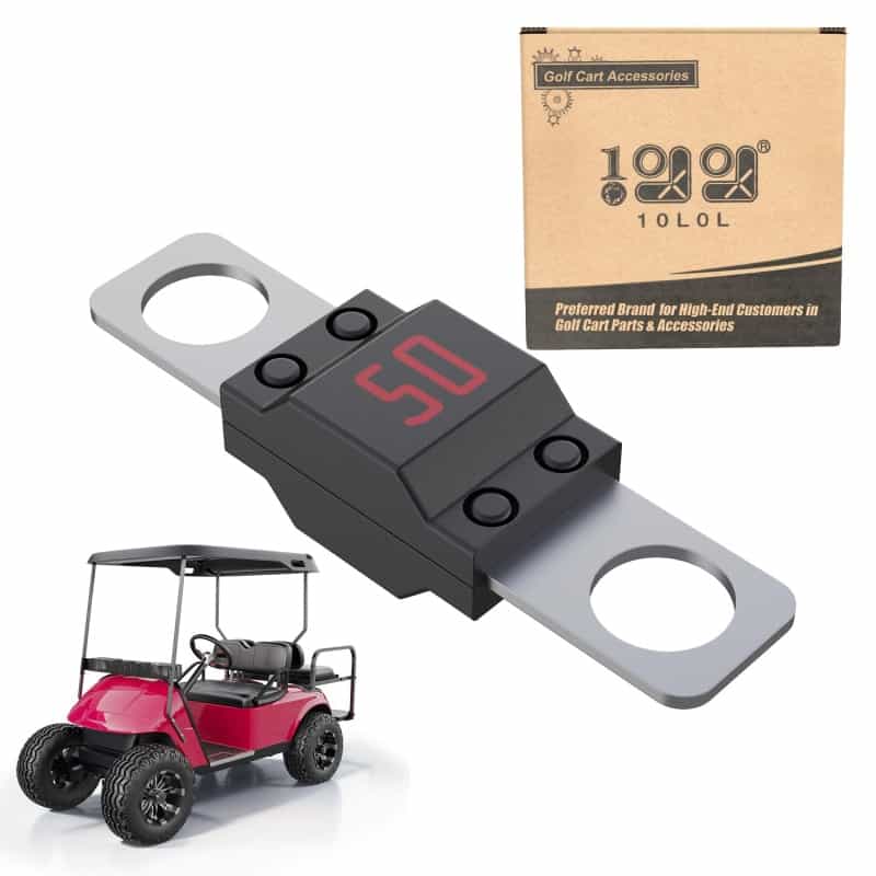 10L0l 50A DC Fuse for EZGO Powerwise Chargers