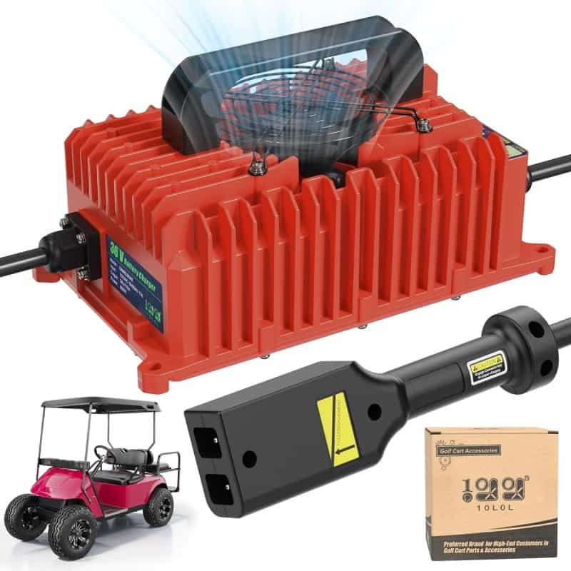 10L0L Upgraded Golf Cart Battery Charger