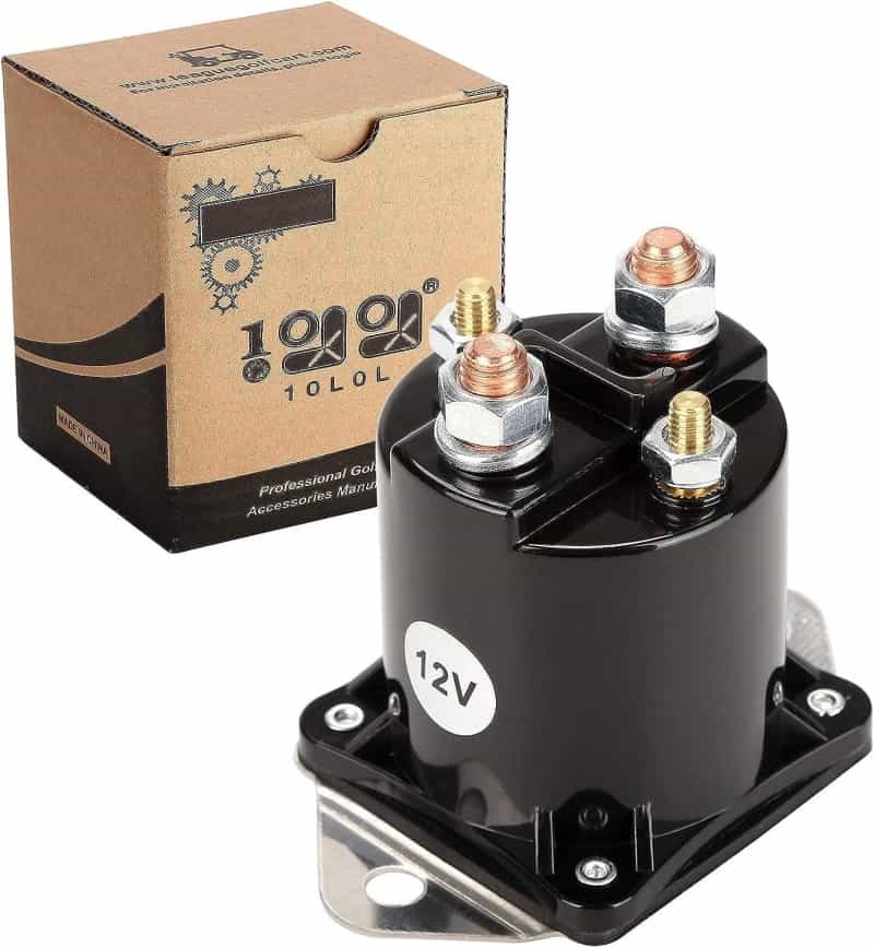 12 Volt Gas Golf Cart Solenoid for Club Car DS and Precedent