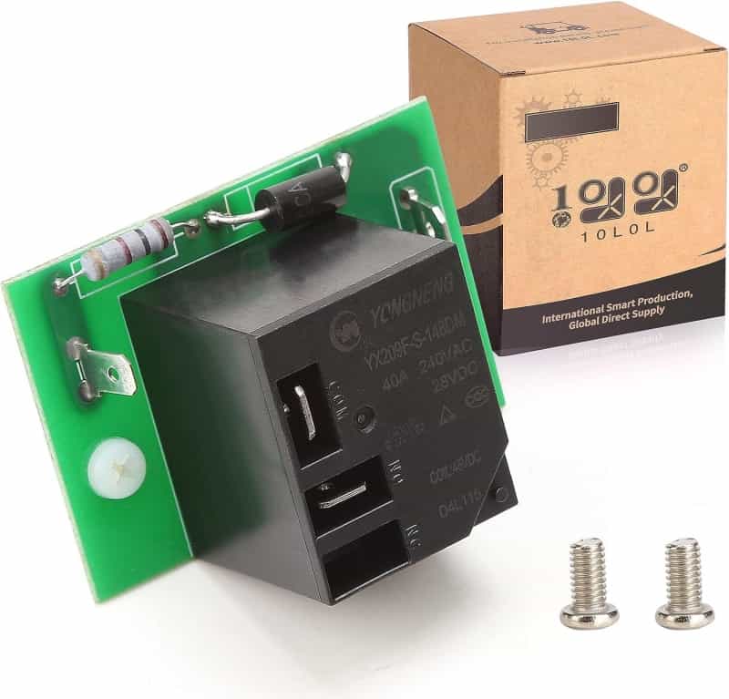 48 Volt Pd3 Golf Cart Charger Relay Board Assembly