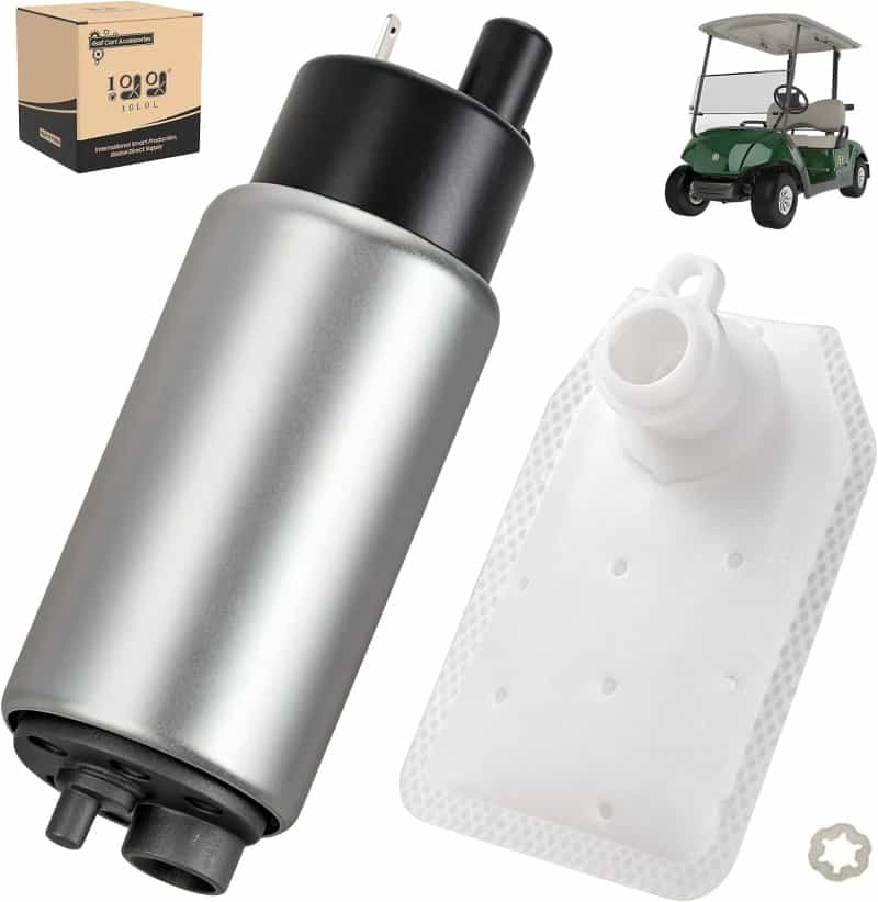 Golf Cart Electric Fuel Pump Replacement For Yamaha G29 Drive & Drive 2 (With Efi Filter Strainer)