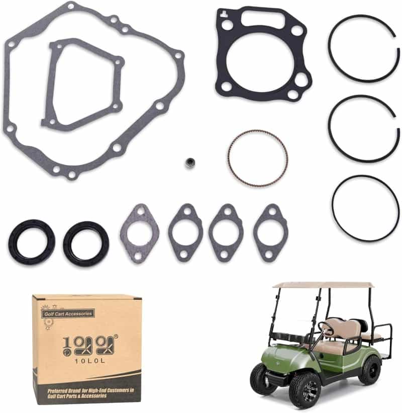 Yamaha Golf Cart Engine Gaskets, Seals & Rings Rebuild Kit