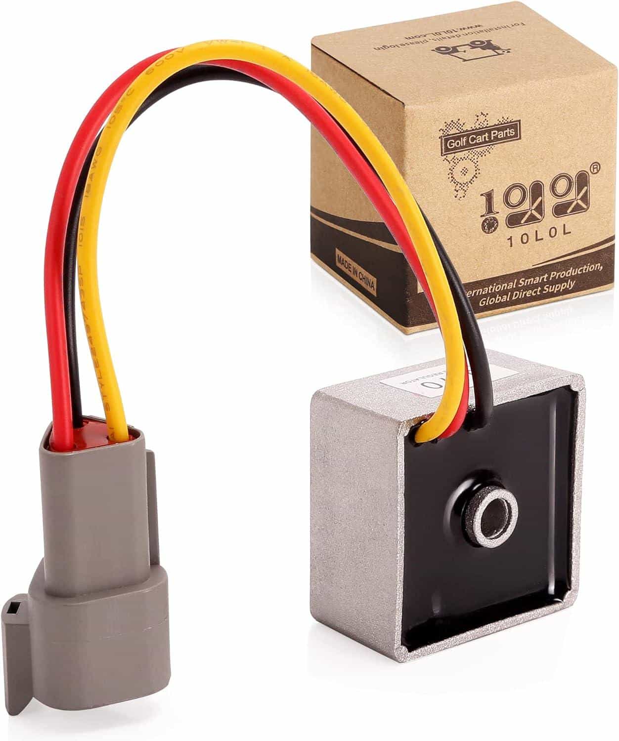 12V Golf Cart Voltage Regulator For Club Car Precedent 4-Cycle Gas - 10L0l