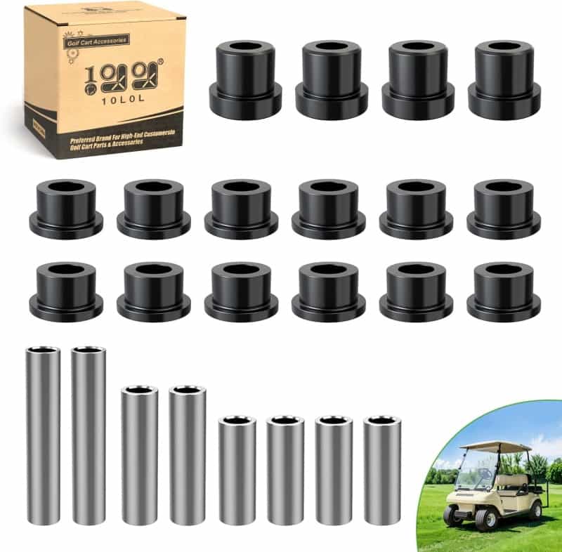 Club Car DS Front Lower Spring Upper A Arm Bushing Kit