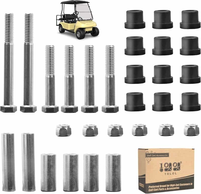 Club Car DS Front Upper A-Arm Bushing & Sleeve Kit