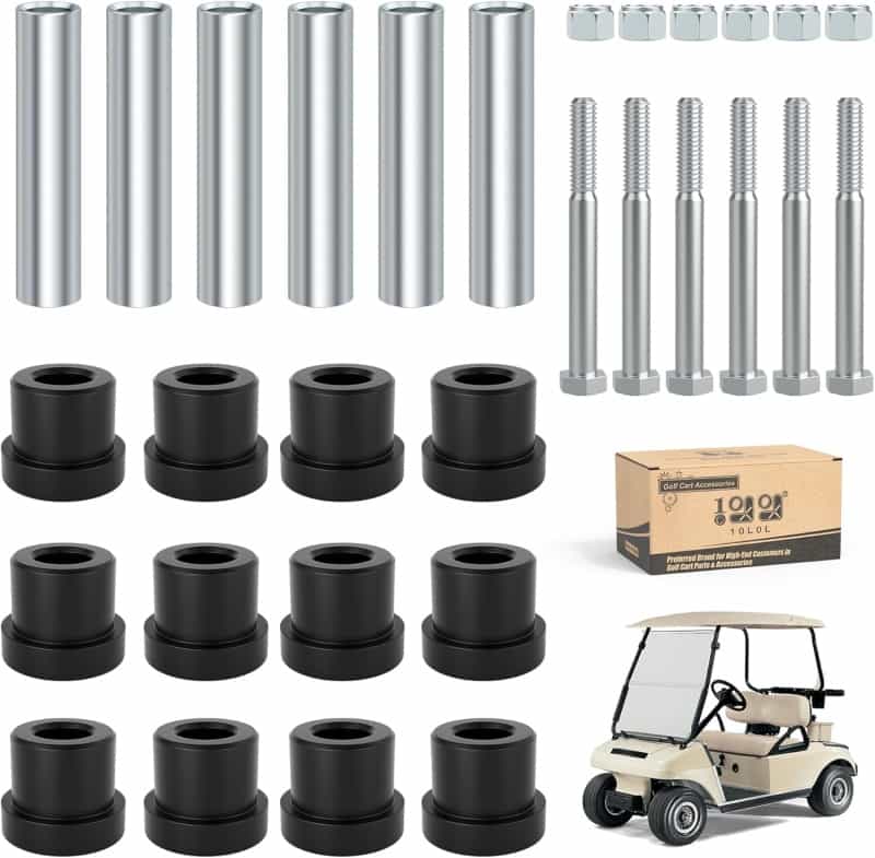 Club Car DS Rear Leaf Springs & Bushing Sleeve Kit