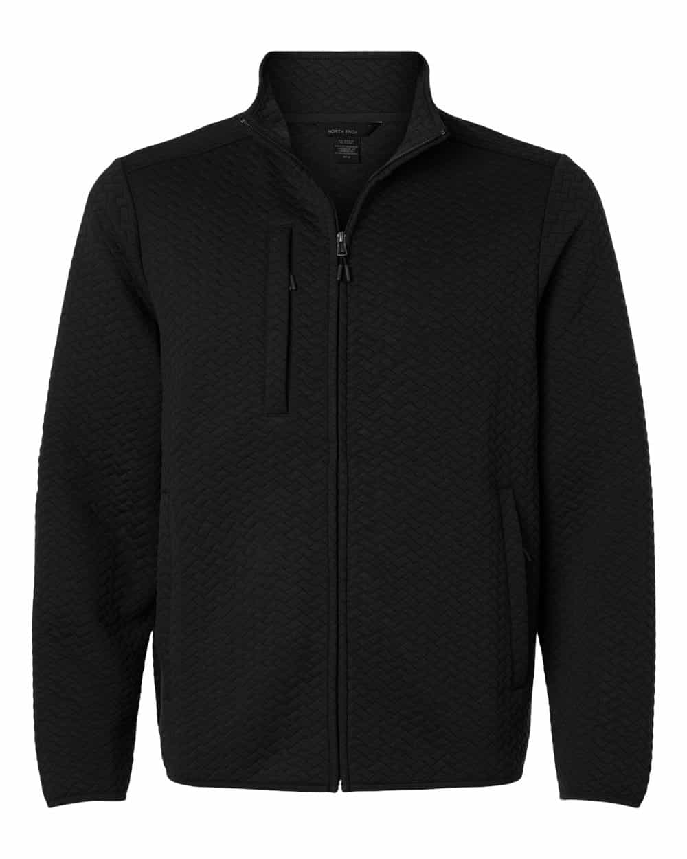 North End Men's Aspen Herringbone Fleece Full-Zip
