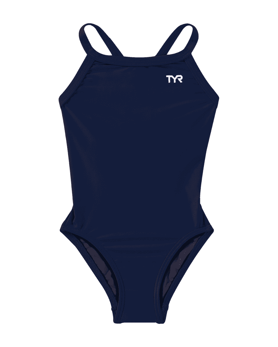 Girl's Diamondfit Swimsuit - Solid