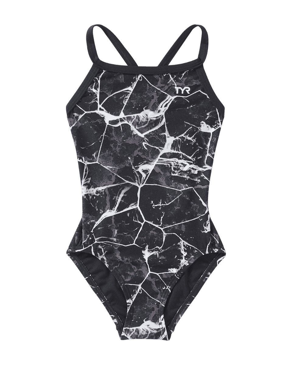Durafast Elite® Girl's Diamondfit Swimsuit - Synapse