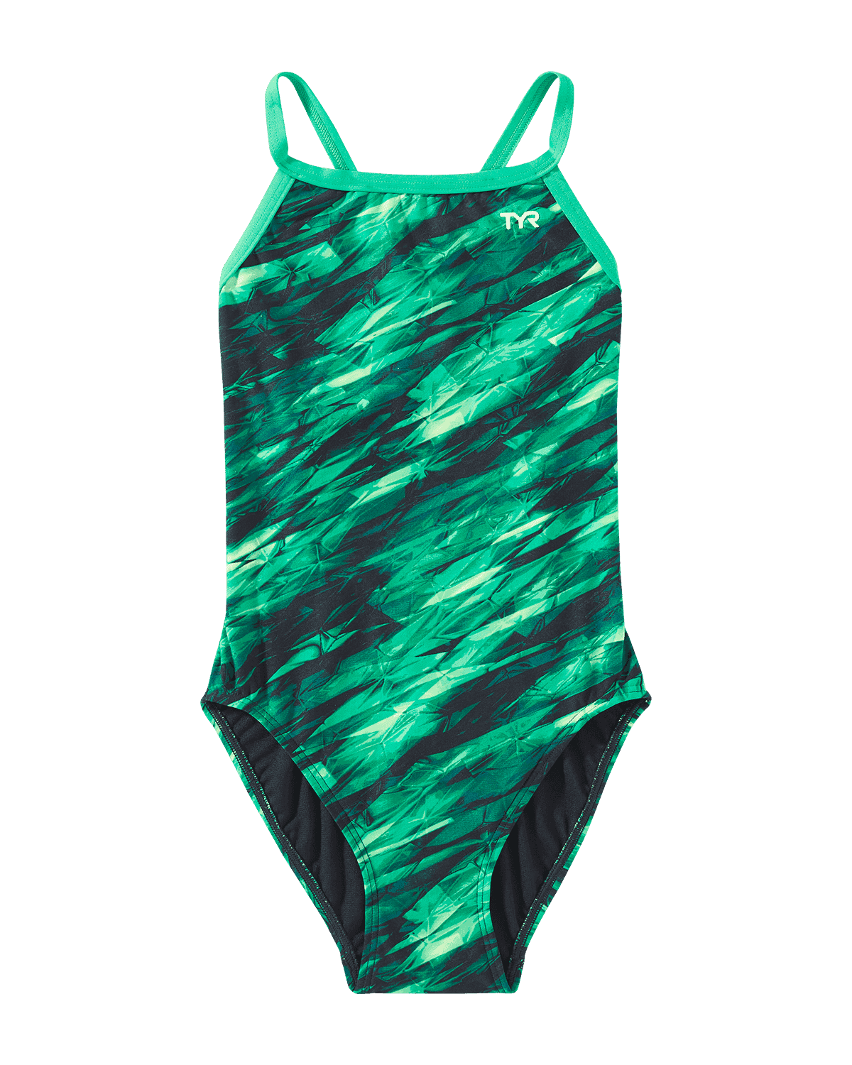 Durafast Elite® Girl's Diamondfit Swimsuit - Vitric