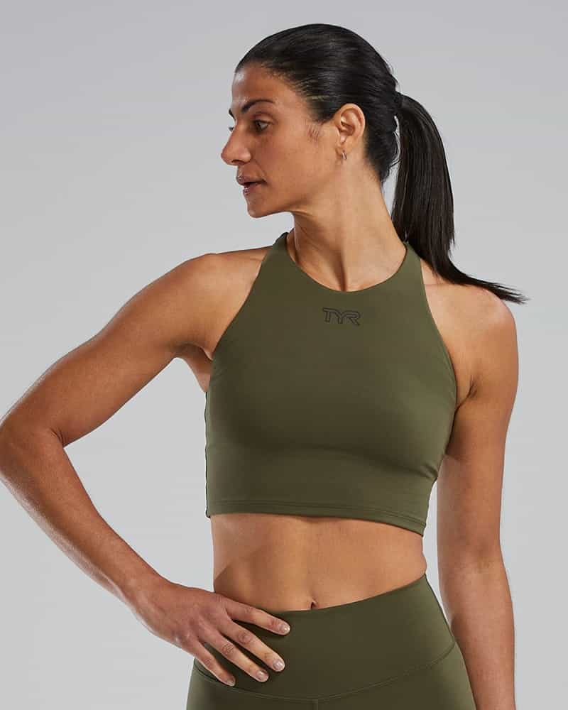 Joule Elite™ Women's High Neck Sports Bra - Solid