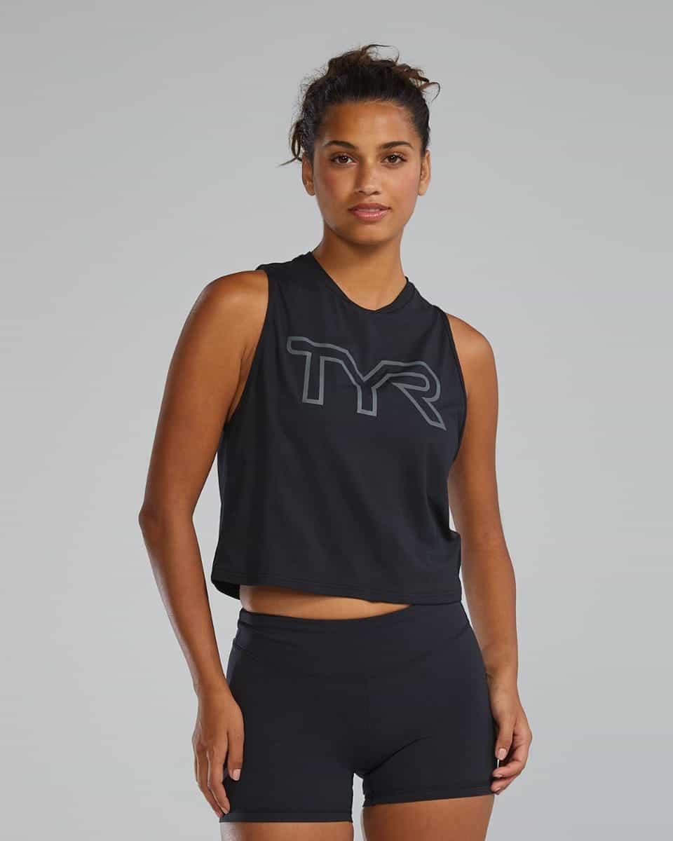 Climadry™ Women's Cropped Tech Tank