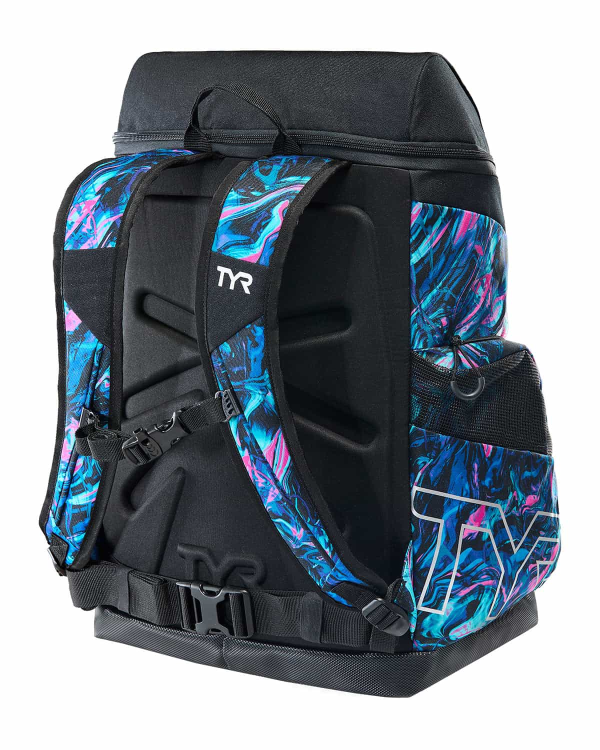 Alliance 45L Printed Backpack - 390 Blue/Pink / One Size