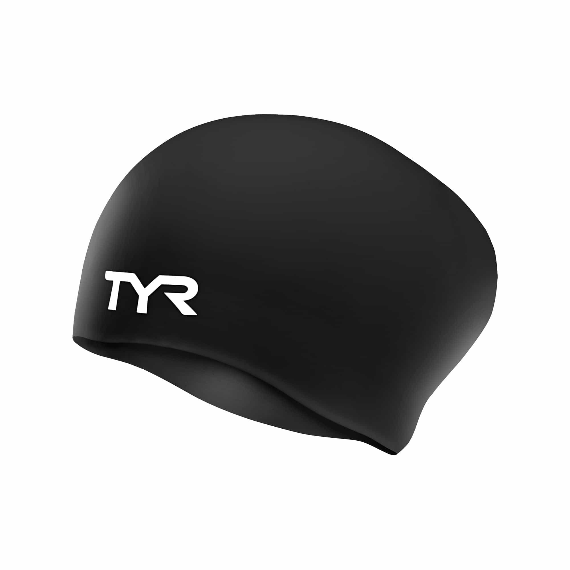 TYR Adult Long Hair Silicone Swim Cap