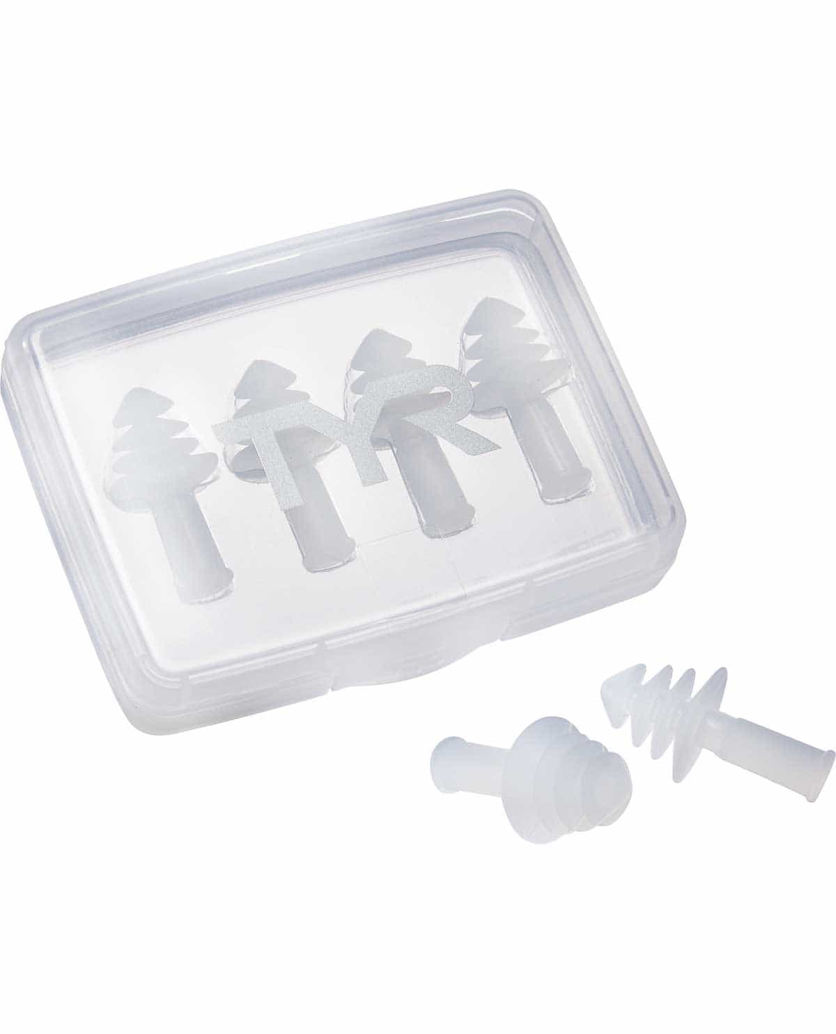 TYR Ergo Flex Ear Plugs - 4 Pack
