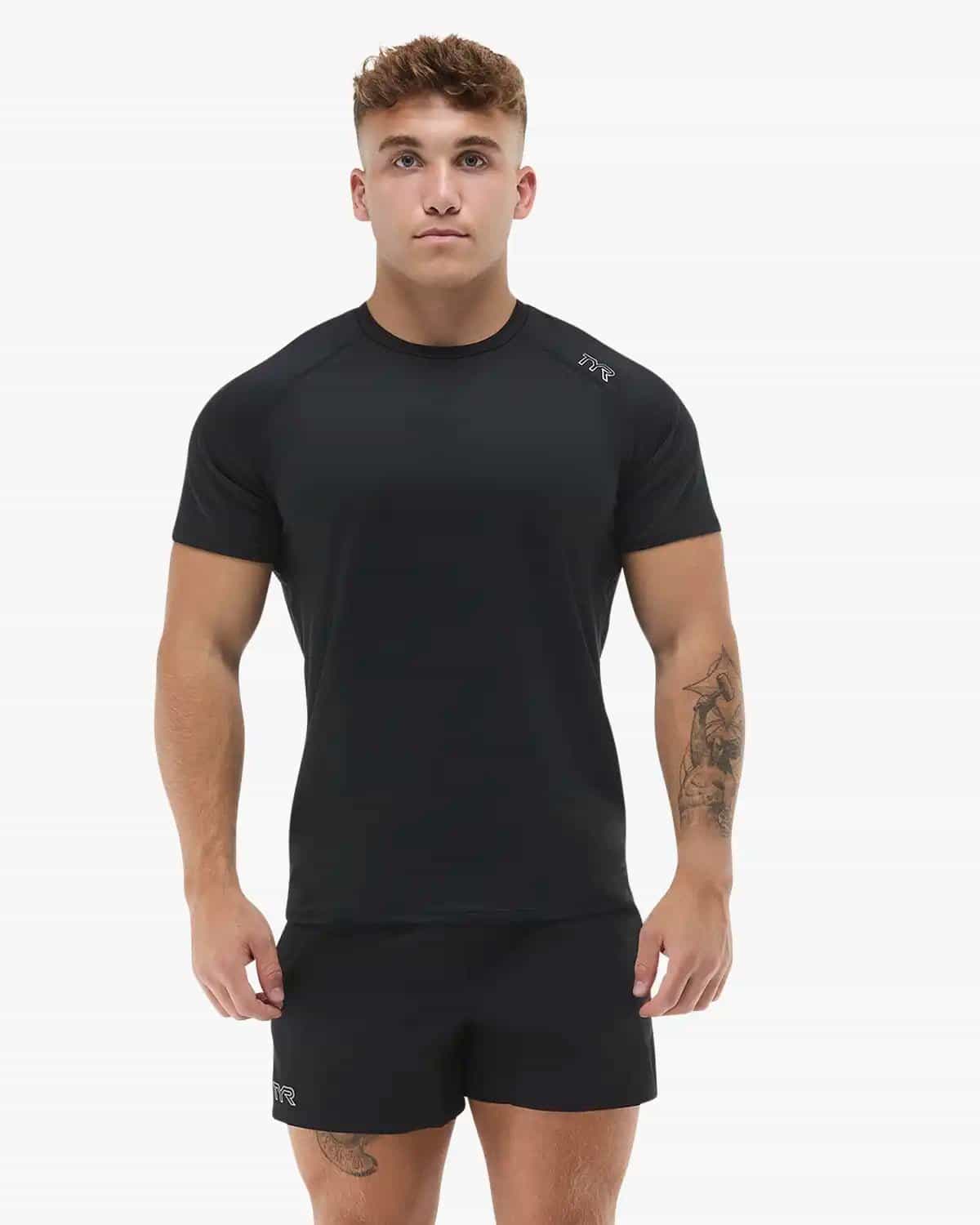 Climadry™ Men's Raglan Tech Tee - Solid / Black