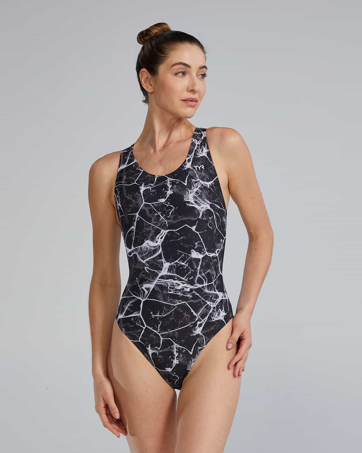 Durafast Elite® Women's Maxfit Swimsuit - Synapse / Titanium