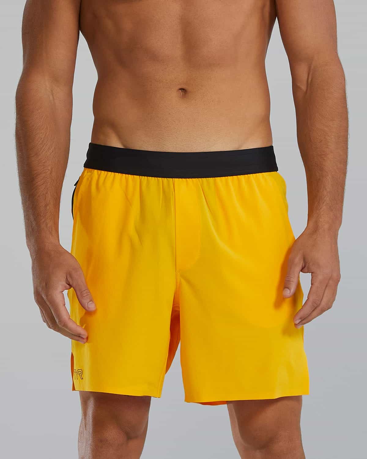 Hydrosphere™ Men's Unlined 7" Unbroken Shorts - Solid / Gold