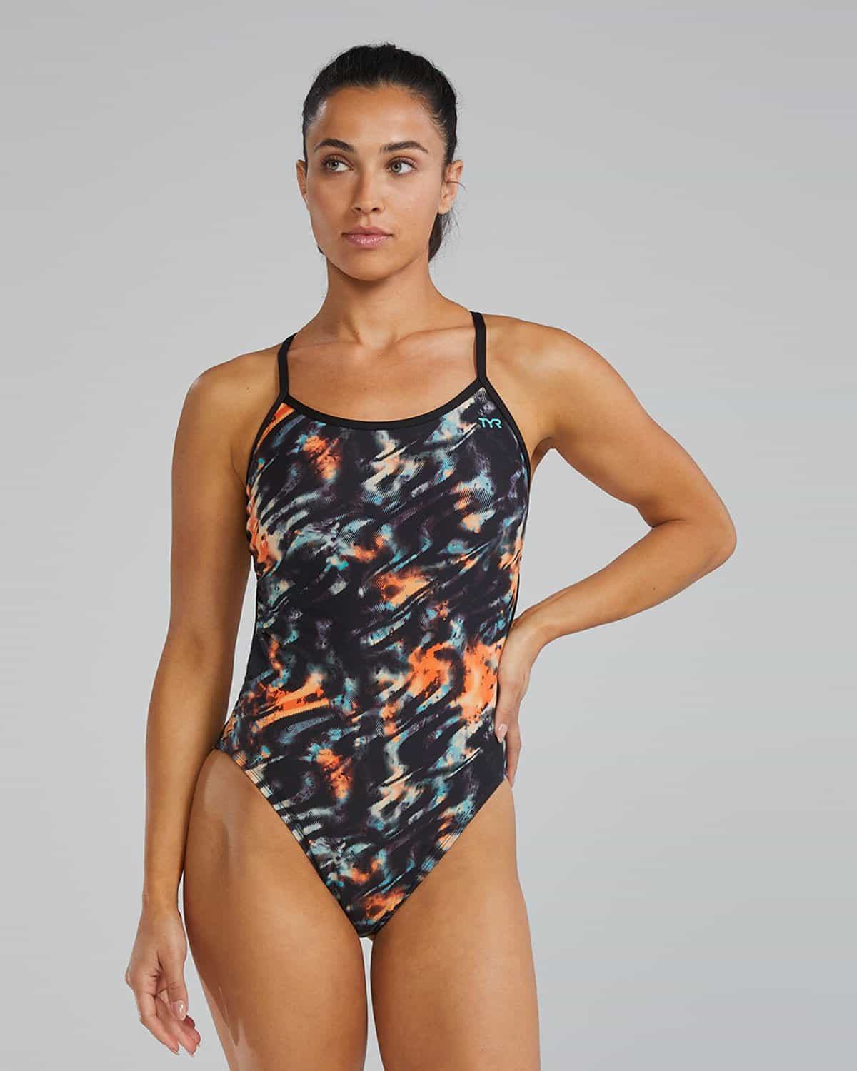 Women's Durafast Elite Crosscut Tieback Swimsuit - Validus