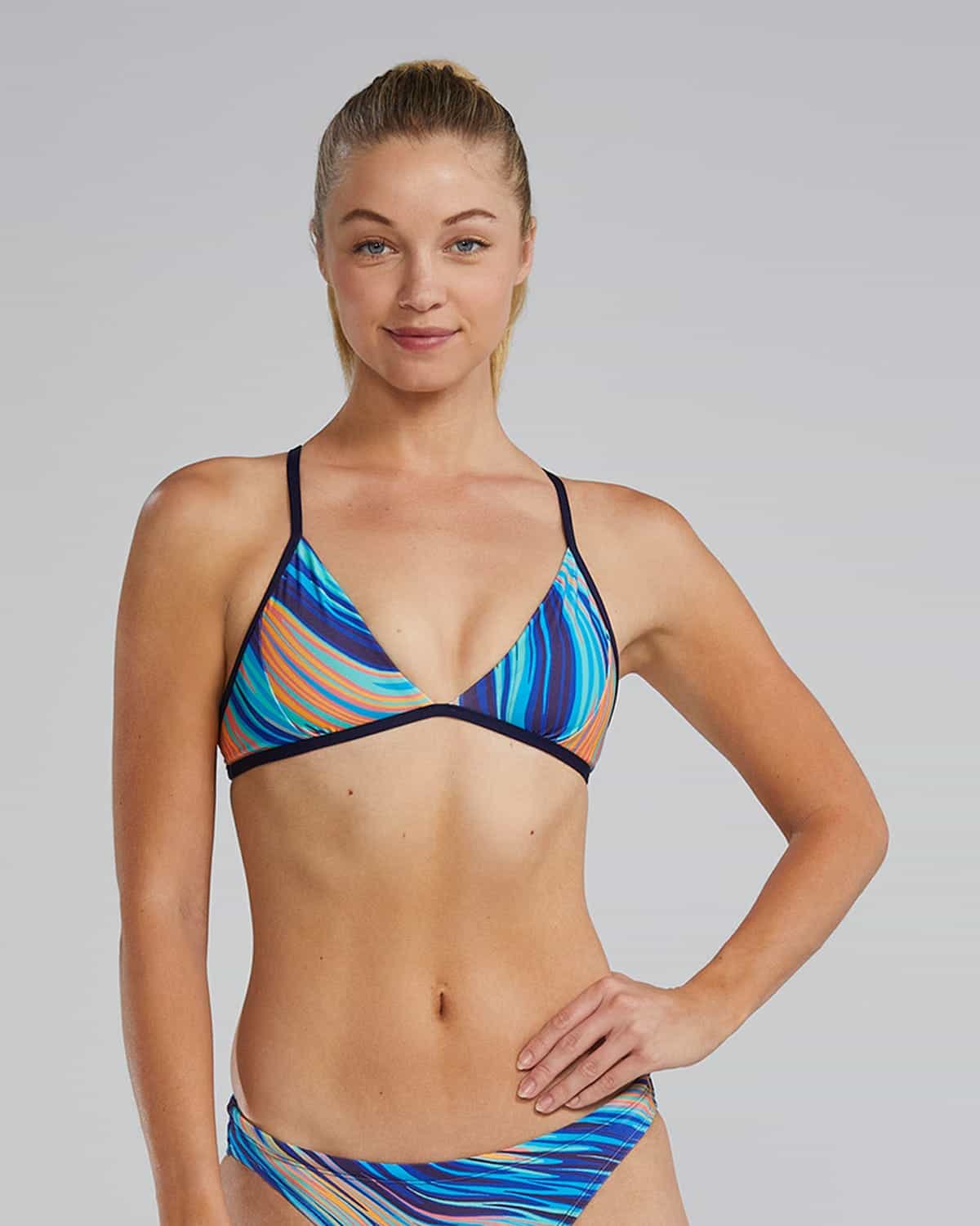 Durafast Elite® Women's Triangle Tieback Top - Riptidal