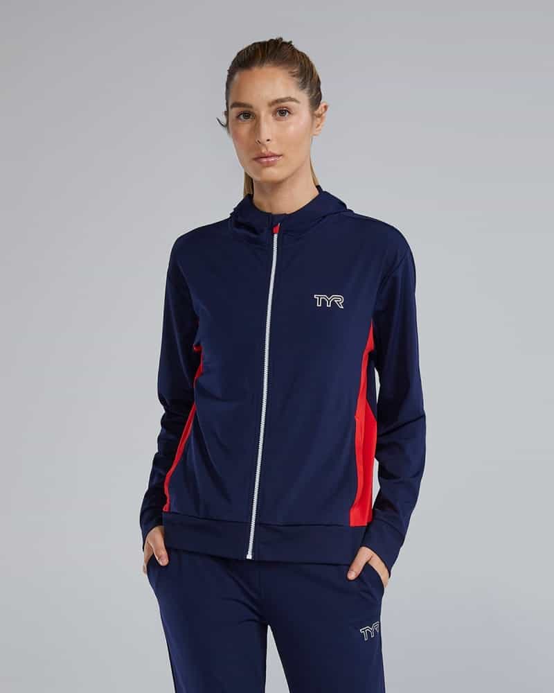 Tyr Tech Women's Full Zip Hoodie