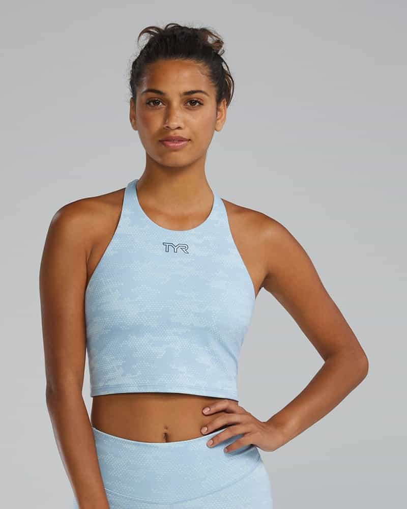 Joule Elite Cropped High Neck Sports Bra